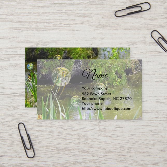 Recycling Earth Business Card (Creator Uploaded)