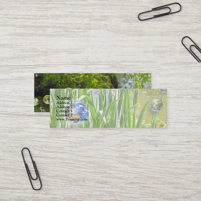 Recycling Earth  Mini Business Card (Creator Uploaded)