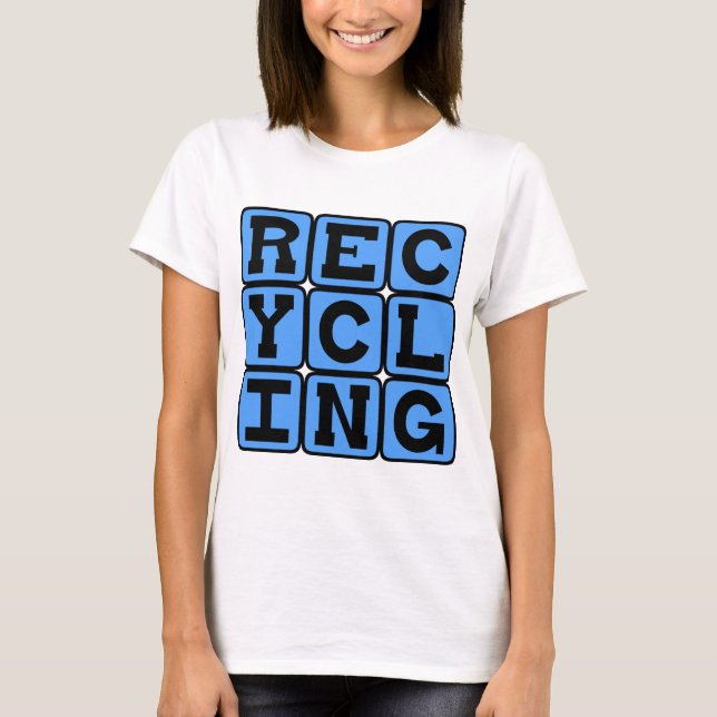 Recycling, Ecological Safety Net T-Shirt (Front)