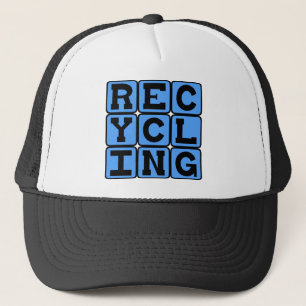 Recycling, Ecological Safety Net Trucker Hat