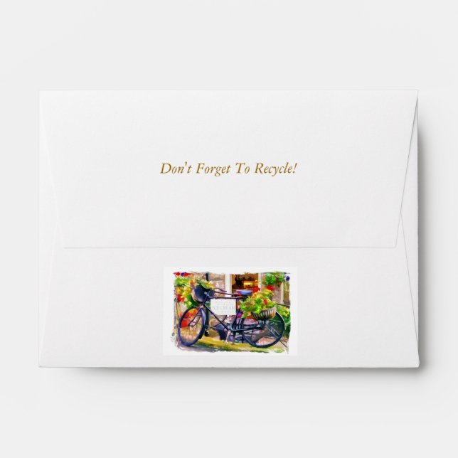 RECYCLING ENVELOPES (Back (Top Flap))