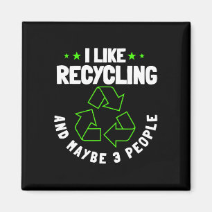 Recycling Environmentalist Recycle Earth Day Natur Magnet