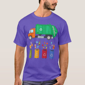 Recycling Garbage Day Shirt Toddler Garbage Truck 