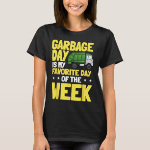 Recycling Garge Truck Collection Trash Recycle Ear T-Shirt