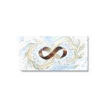 Recycling Infinity Art. Zero Waste Abstract Visual