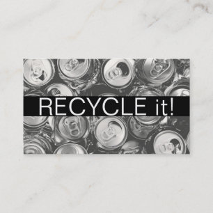 Recycling Junk Scrap Metal Removal Business Card