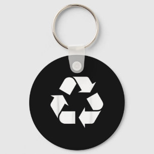 Recycling Logo Recycle Symbol Earth Day Boys Girls Key Ring