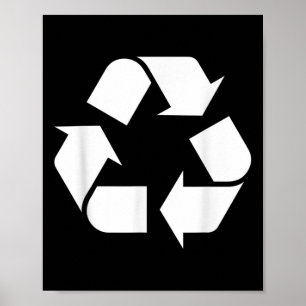 Recycling Logo Recycle Symbol Earth Day Boys Girls Poster