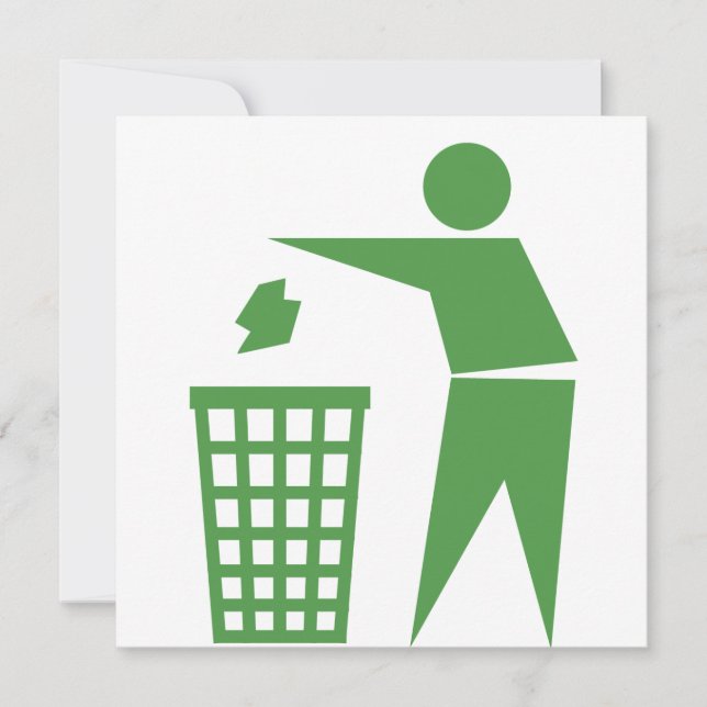 Recycling sign (Front)