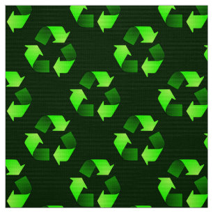 Recycling Symbol Fabric