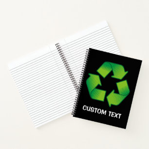 Recycling Symbol Notebook