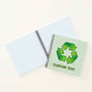 Recycling Symbol Notebook