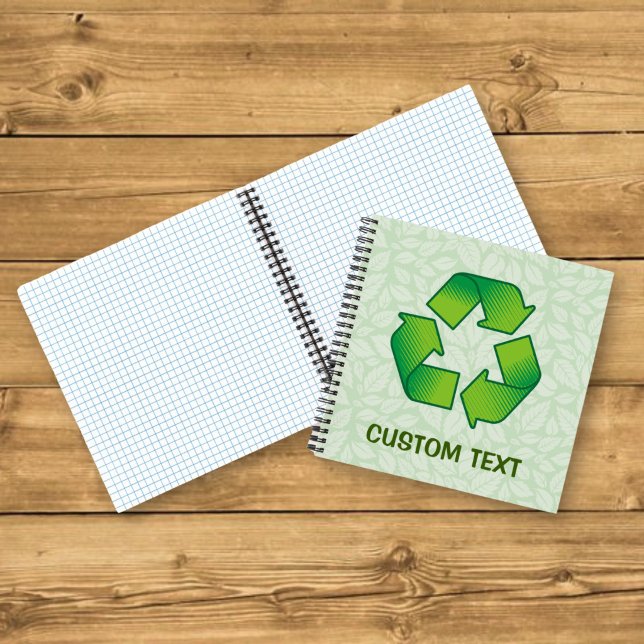 Recycling Symbol Notebook (Creator Uploaded)