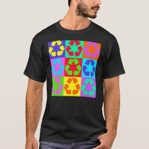 Recycling Symbol - Recycle - Eco-Friendly - Colorf T-Shirt