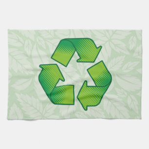 Recycling Symbol Tea Towel