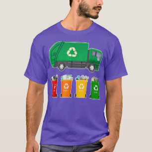 Recycling Trash Truck Shirt Kids Adult Garbage Tru