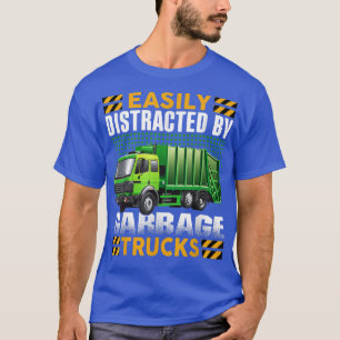 Recycling Truck Easily Distracted By Garbage Truck T-Shirt