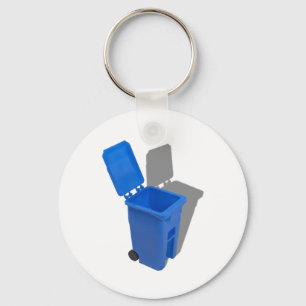 RecyclingBin082010 Key Ring