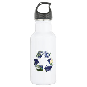 Recyling Sign 532 Ml Water Bottle