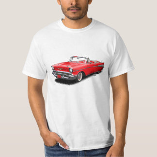 Red 1957 bel air t-shirt
