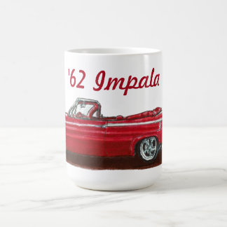 Red 1962 Impala Convertible Coffee Mug