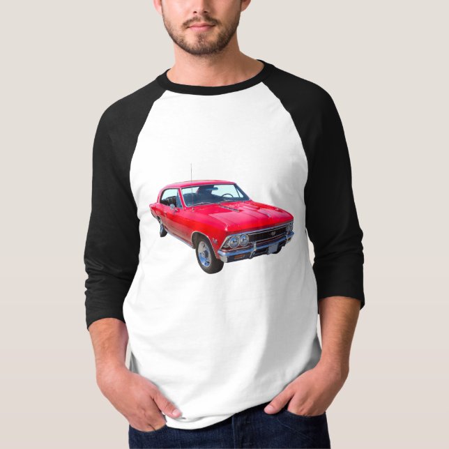 Red 1966 Chevy Chevelle SS 396 T-Shirt (Front)