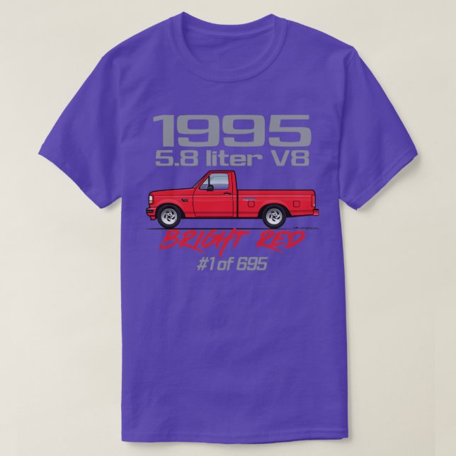 Red 1995 T-Shirt (Design Front)