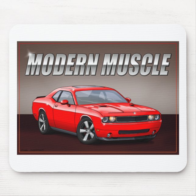 Red_2_Challenger.png Mouse Pad (Front)