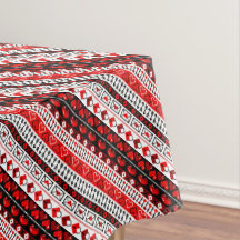 Red 8 Bit Love Hearts