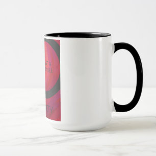 Red 90 Decade Birthday Mug