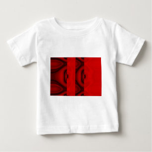 Red Abstract Baby T-Shirt