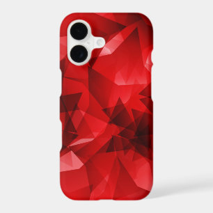 Red Abstract Geometric Background-51083