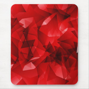 Red Abstract Geometric Background-51083 Mouse Pad