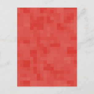 Red Abstract Pattern. Postcard