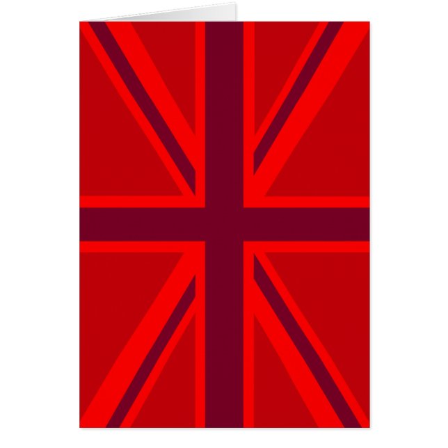 Red Accent Union Jack Design (Front)