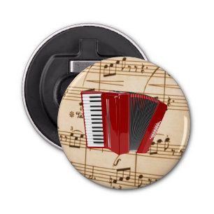 Red Accordion Bottle Opener