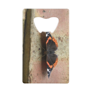 Red Admiral Butterfly Bottle Opener