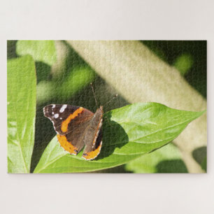 Red Admiral Butterfly Jigsaw Puzzle