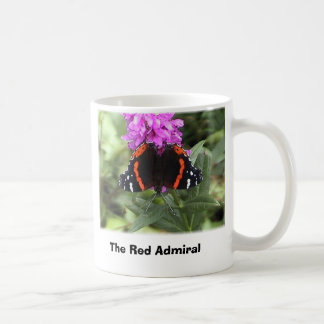red admiral butterfly, The Red Admiral Coffee Mug
