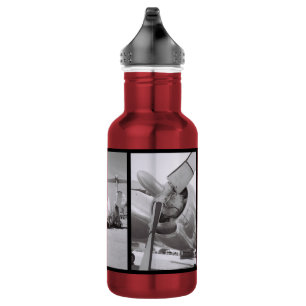 Red Aeroplane 532 Ml Water Bottle
