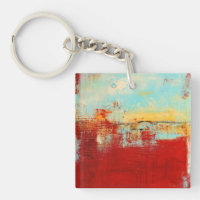 Red Alaskan Abstract