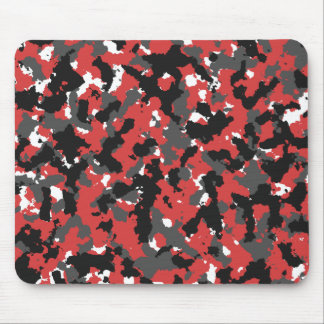 Red Alert Camo Mouse Pad