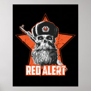 Red Alert Poster