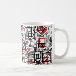 Red All Over Coffee Mug
