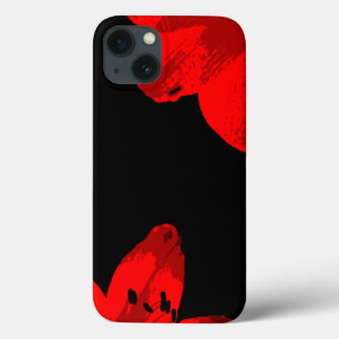 red amaryllis duo iPhone 13 case