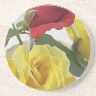 Red amd Yellow Roses Coaster