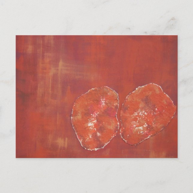 Red Ameoba Postcard (Front)