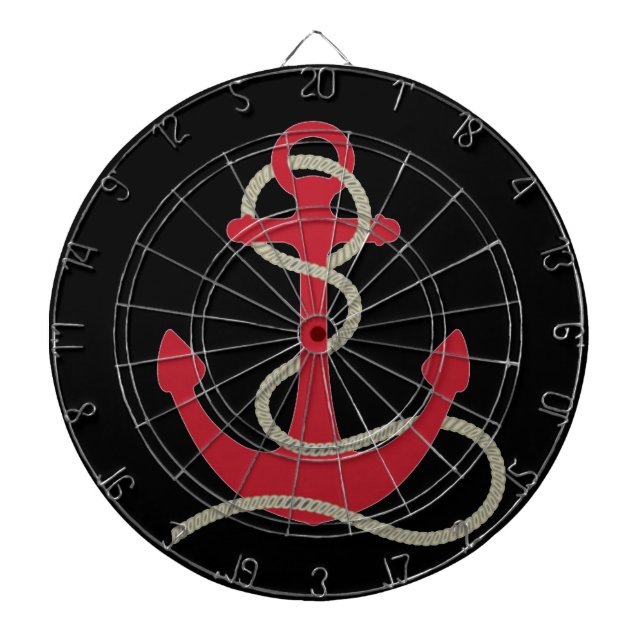 Red Anchor Dartboard (Front)