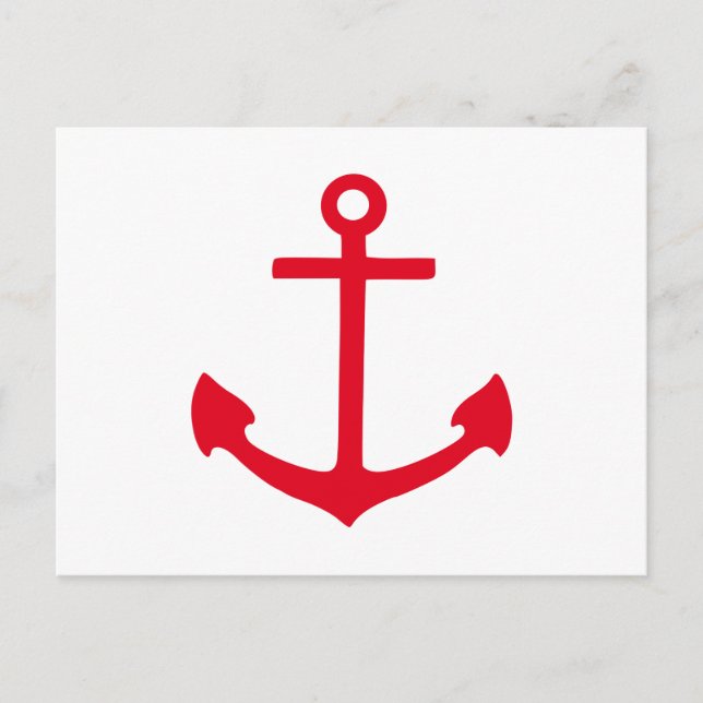 Red Anchor Postcard (Front)