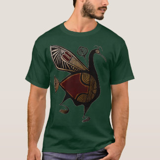 Red and Black Bird from Ancient Greece T-Shirt